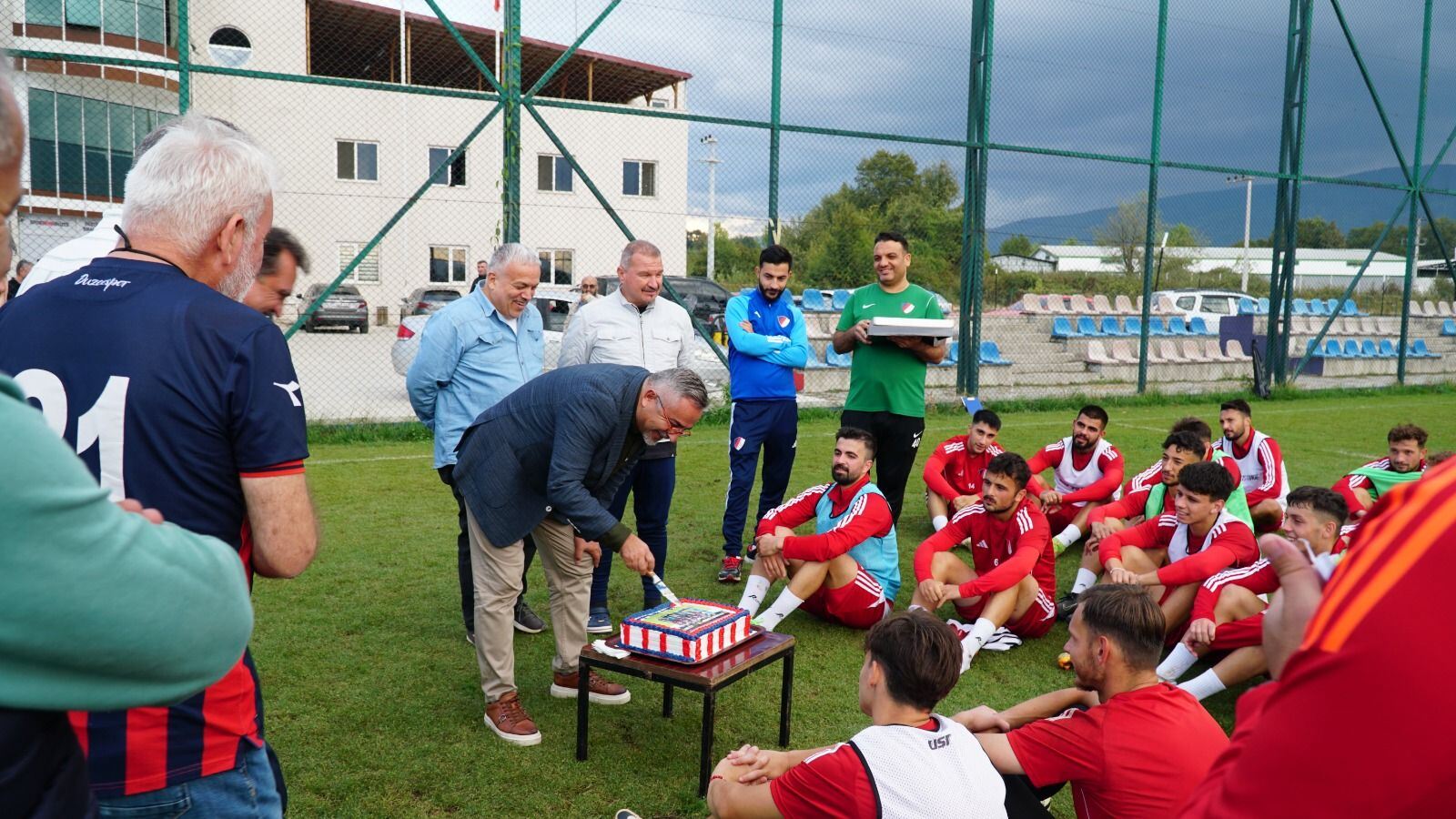 Başkanımızın doğum gününü kutladık